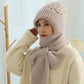 🎁Early Christmas Sale-49% OFF🎄Winter Versatile Knitted Hooded Scarf For Women