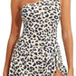🏆Only £12.99 Last Day Promotion!🎁 👙⛱️ One Shoulder Skirted One Piece Swimsuit
